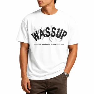 تیشرت مردانه WASSUP