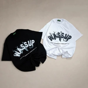 تیشرت نخی مردانه WASSUP
