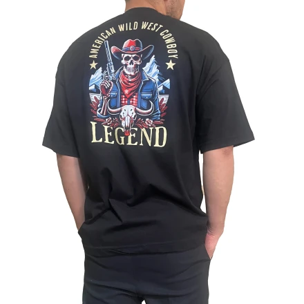 تیشرت مردانه ماچینست طرح Legend