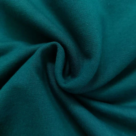 نمای نزدیک دورس مردانه دو نخ پنبه‌ای گرم سبز-آبی