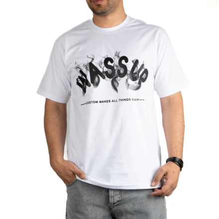 تیشرت مردانه WASSUP سفید