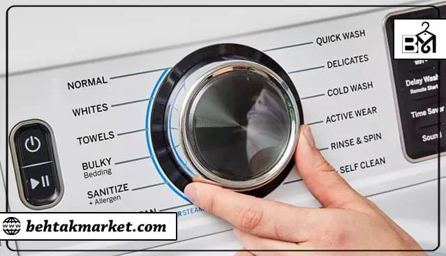تنظیمات ماشین لباسشویی برای کاپشن