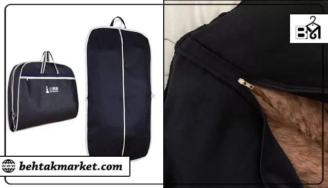 نگهداری کاپشن در کاور پارچه‌ای