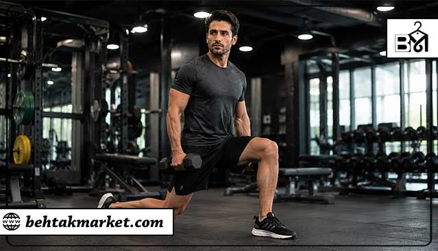 نمونه لباس ورزشی مردانه هنگام تمرین