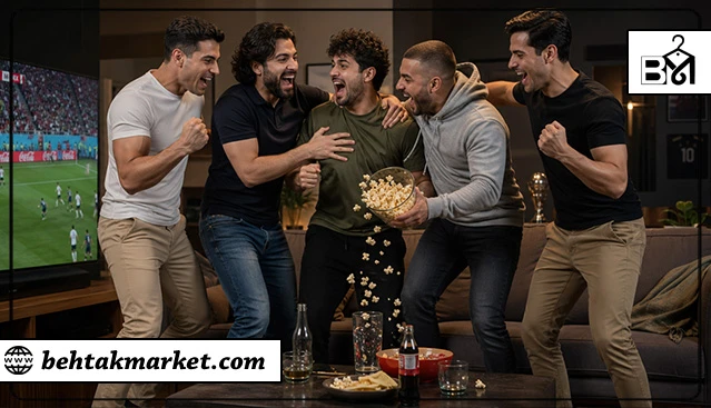خوشحالی هواداران پس از گل در جام جهانی