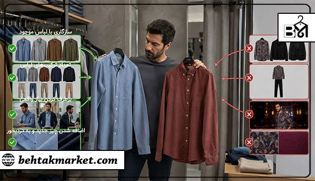 چهار معیار تصمیمگیری برای خرید لباس مردانه