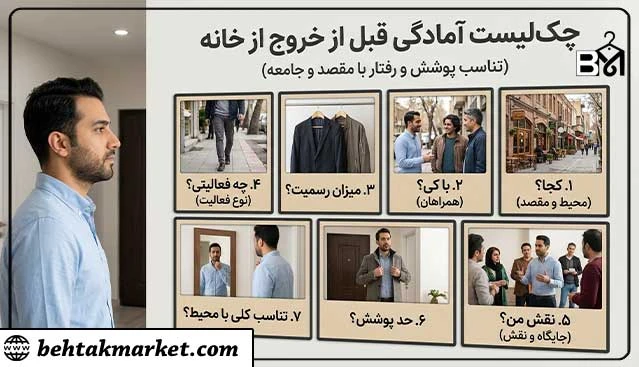 چک لیست یک دقیقه‌ای انتخاب لباس مردانه برای موقعیت